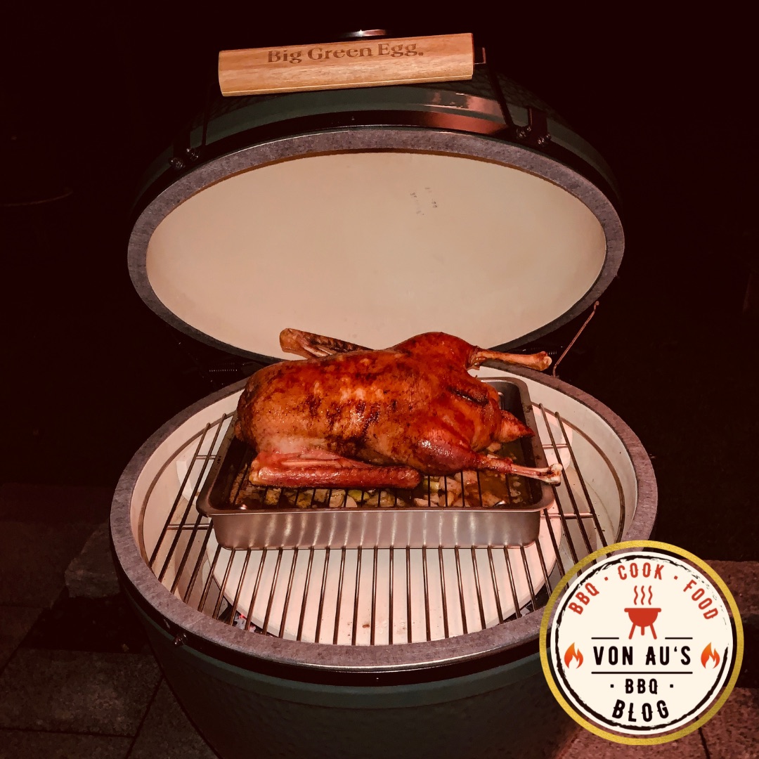 Weihnachtsgans vom Big Green Egg