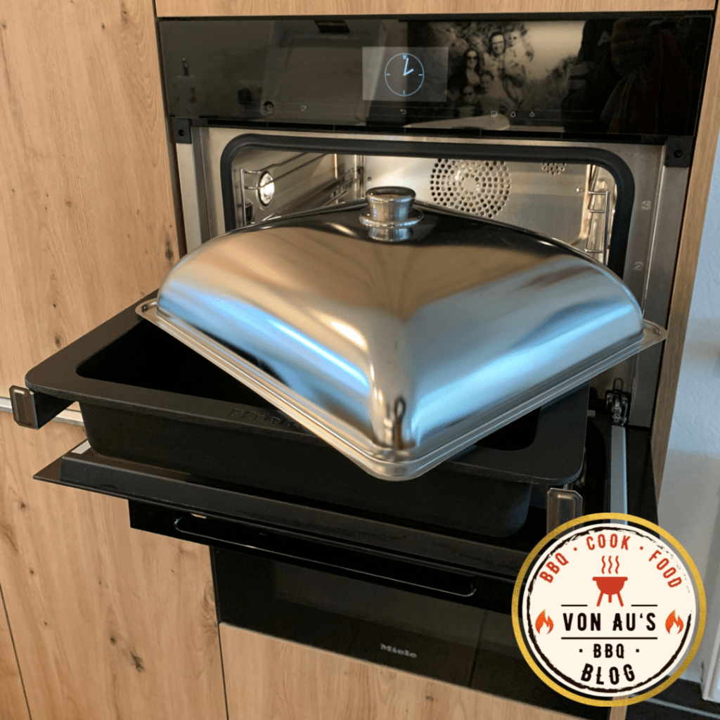 Induktionsfähiger Gourmet-Bräter mit Deckel