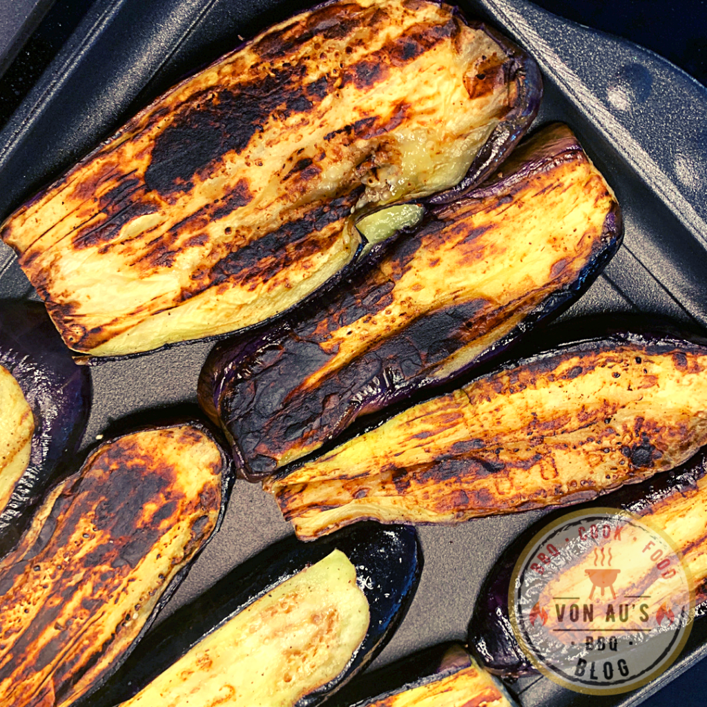 Gegrillte Aubergine