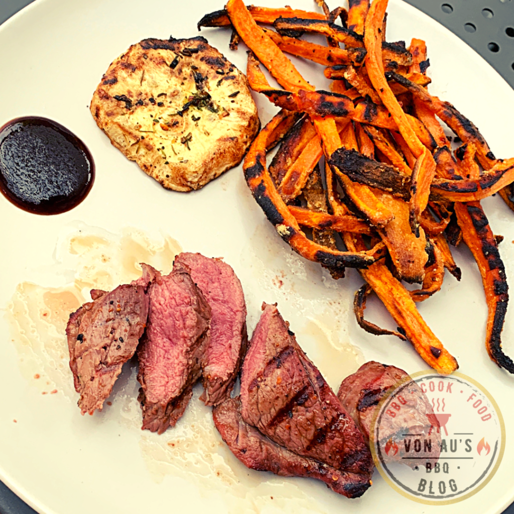 Rehsteaks vom Big Green&nbsp;Egg