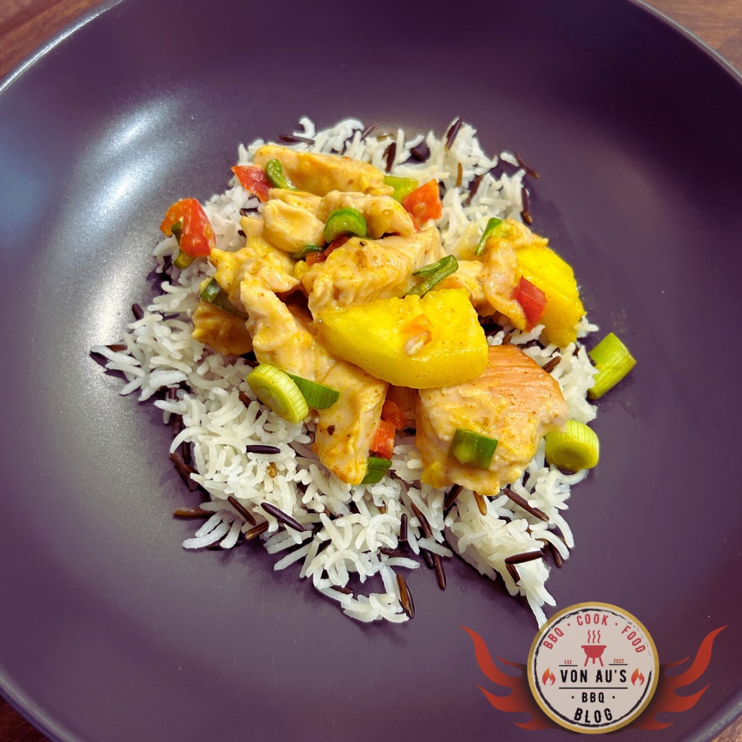 Ananas-Teriyaki-Hähnchen – I