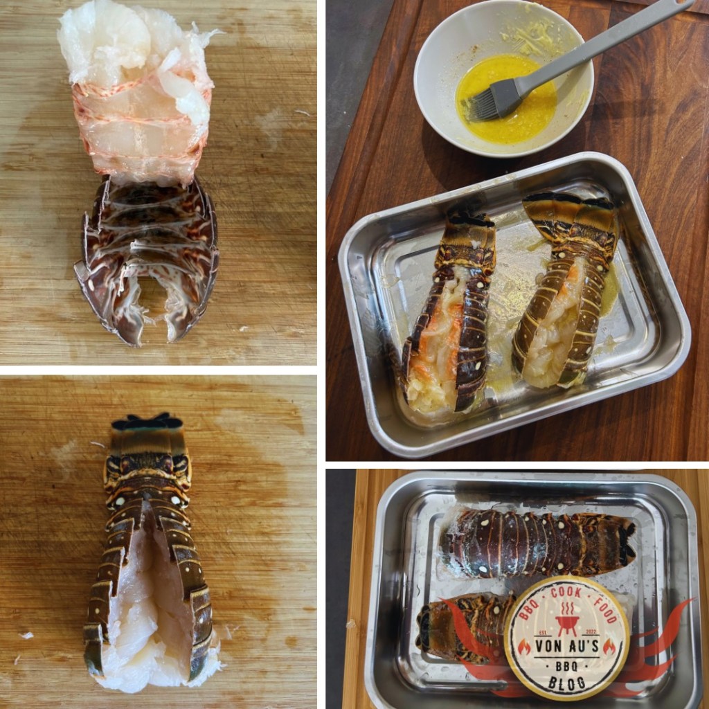 Gegrillte Langustenschwänze mit&nbsp;Limettenbutter