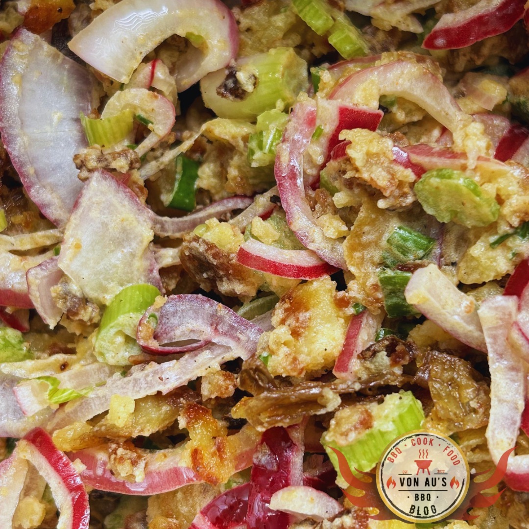 Crispy Smashed Potato Salad