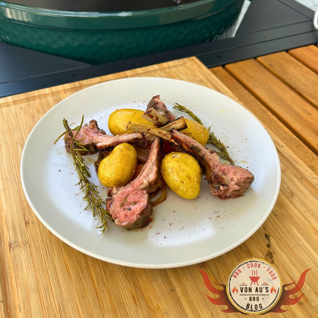 Lammkarree vom Big Green Egg | Ein BBQ-Erlebnis der Extraklasse