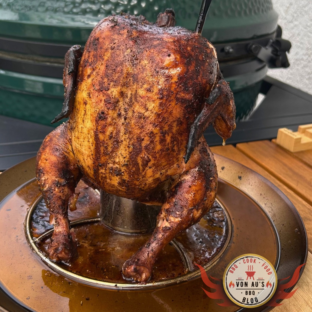 Smoked Chicken mit Roasted Bacon Crunch