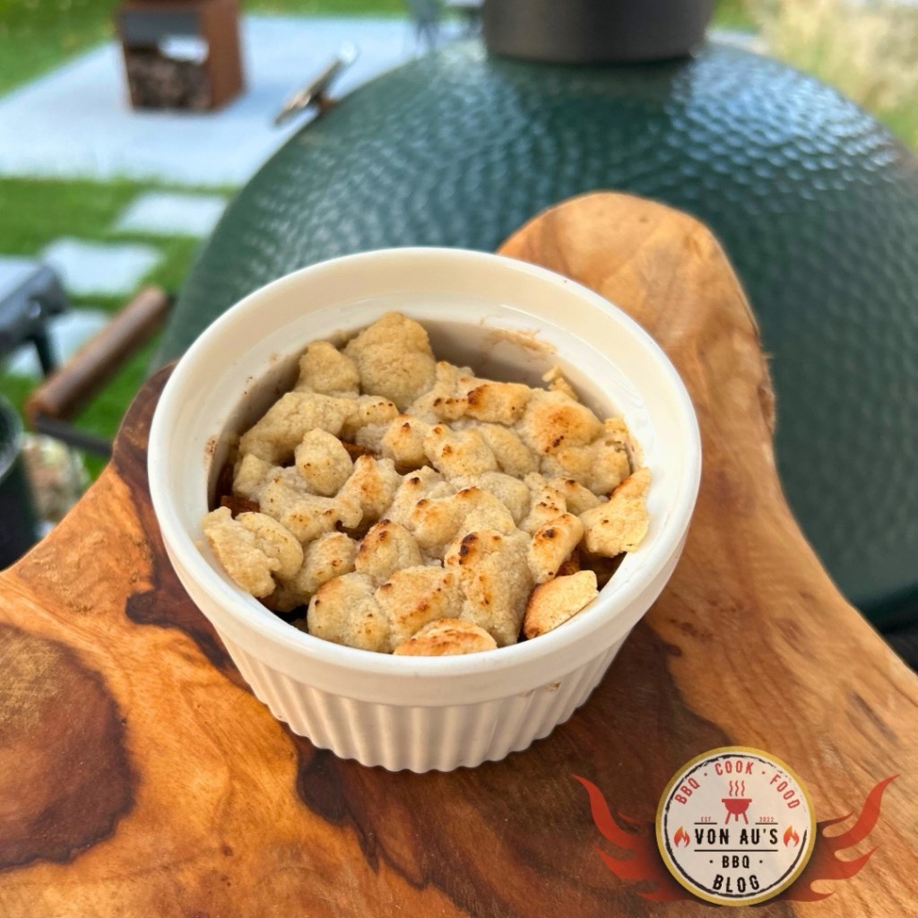Apple Crumble vom&nbsp;Grill