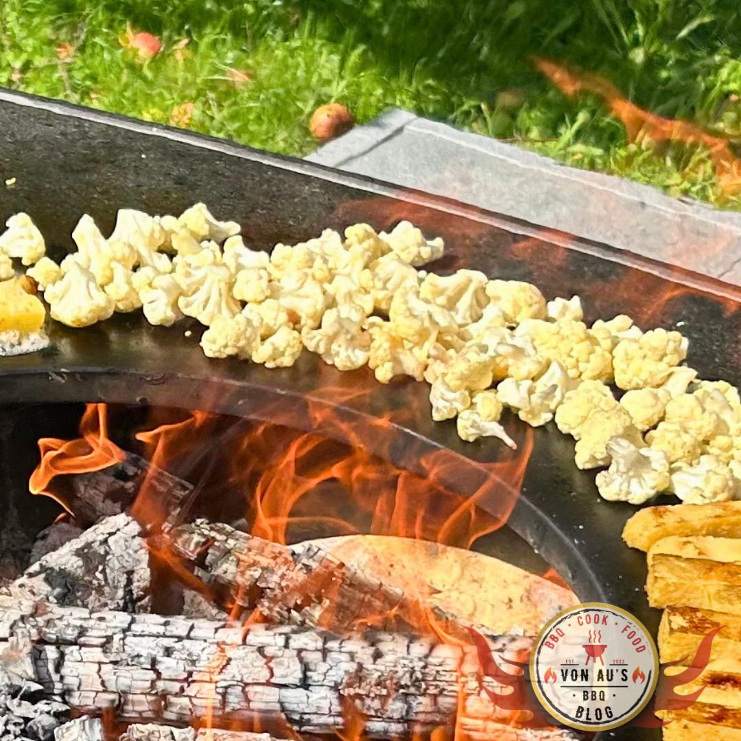 Gerösteter Blumenkohl mit Roasted Sesam-Joghurt