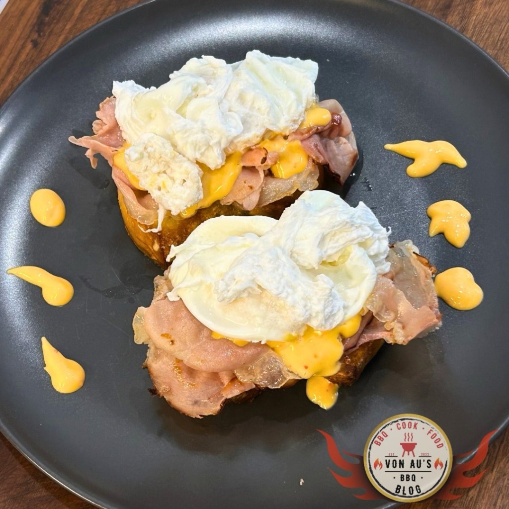Egg Benedict BBQ-Style