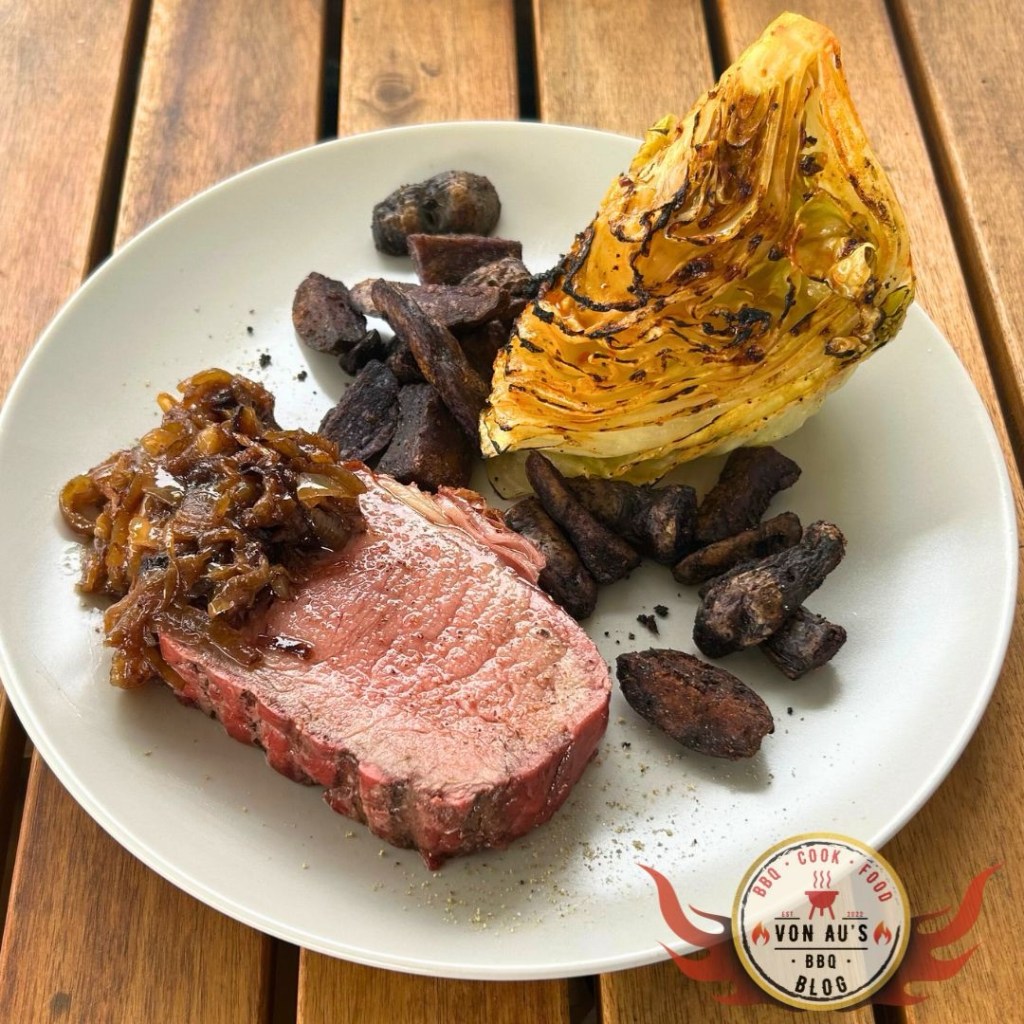 Zwiebelrostbraten vom Big Green&nbsp;Egg